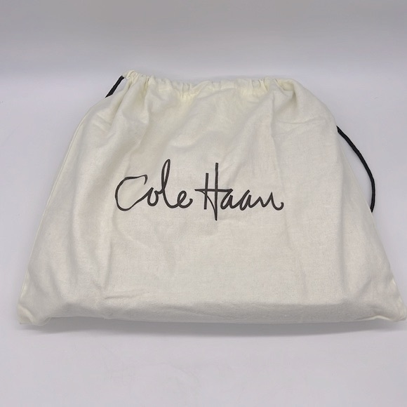 Cole Haan Avery Large Leather Hobo Shoulder Bag Tan Gold - Picture 16 of 16